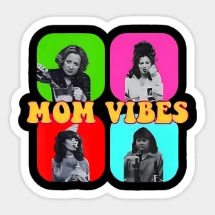 Vintage 90s Mom Vibes Sticker